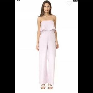 Mara Hoffman Linen strapless Jumpsuit